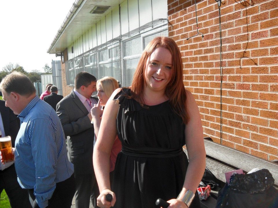 Rachel at the races